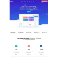 Basic SaaS Landing Page: быстрый запуск вашего приложения